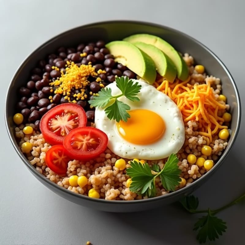 Hearty Black Bean Burrito Bowl