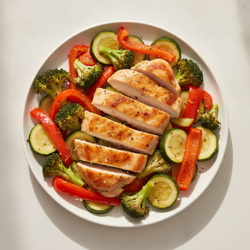 Sheet Pan Lemon Herb Chicken and Veggies