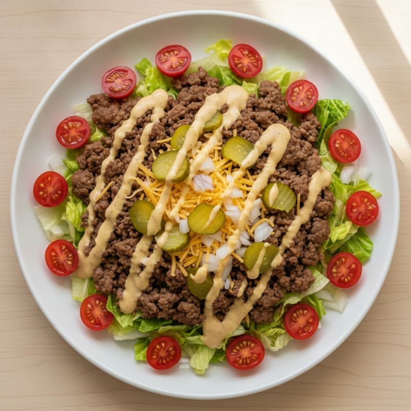 Big Mac Protein Bowl