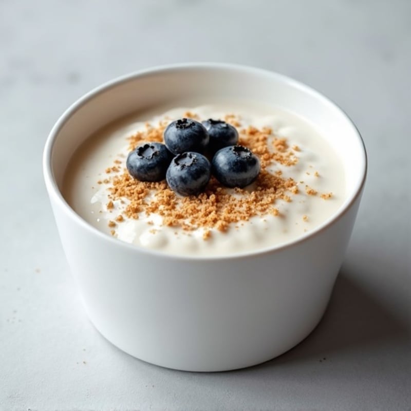 Silky Vanilla Protein Yogurt Bowl
