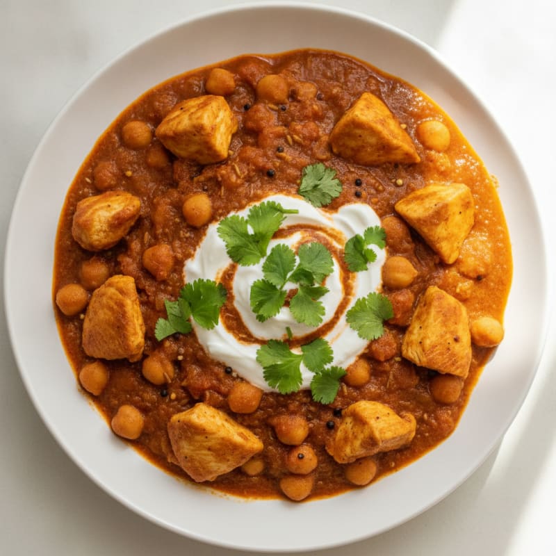 High-Protein Indian Chana Masala