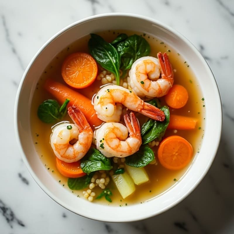 Hearty Shrimp and Vegetable Broth