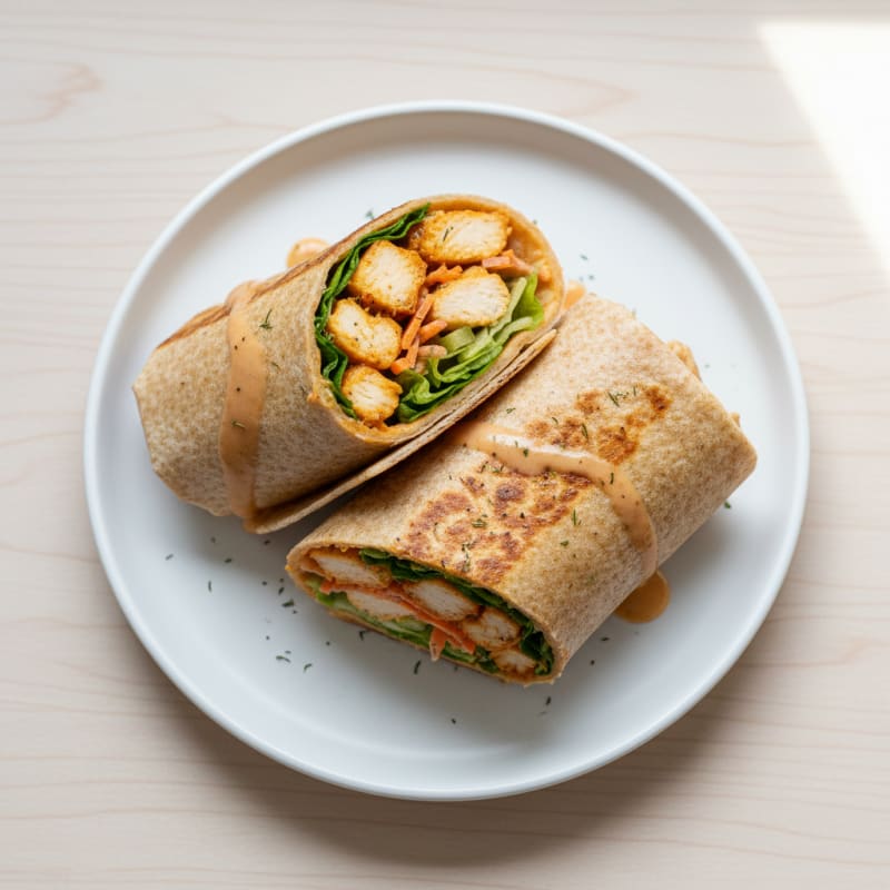 Buffalo Ranch Chicken Wrap