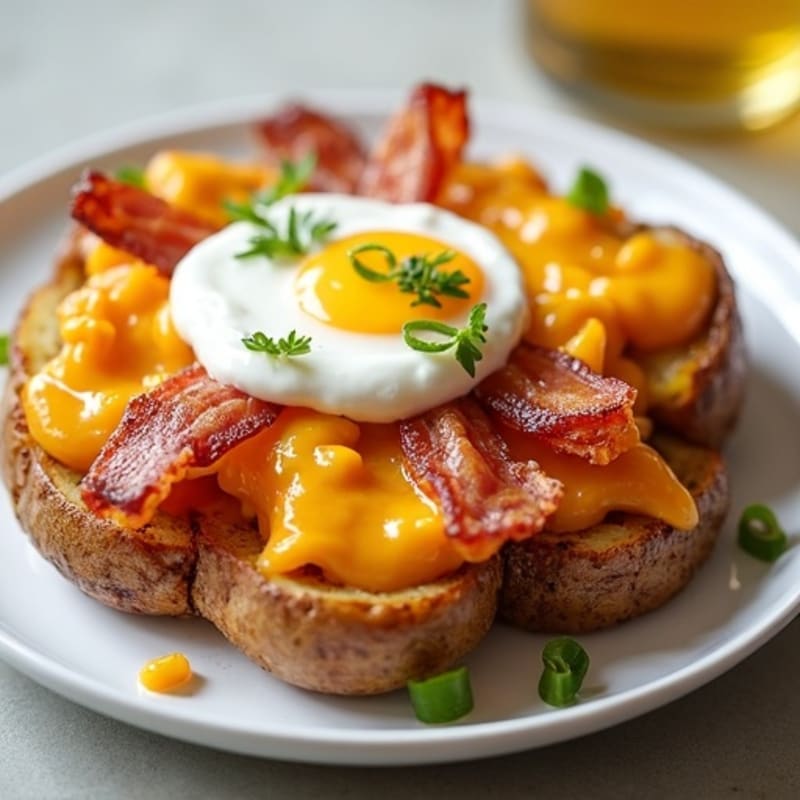 Crispy Bacon and Cheesy Roasted Potato