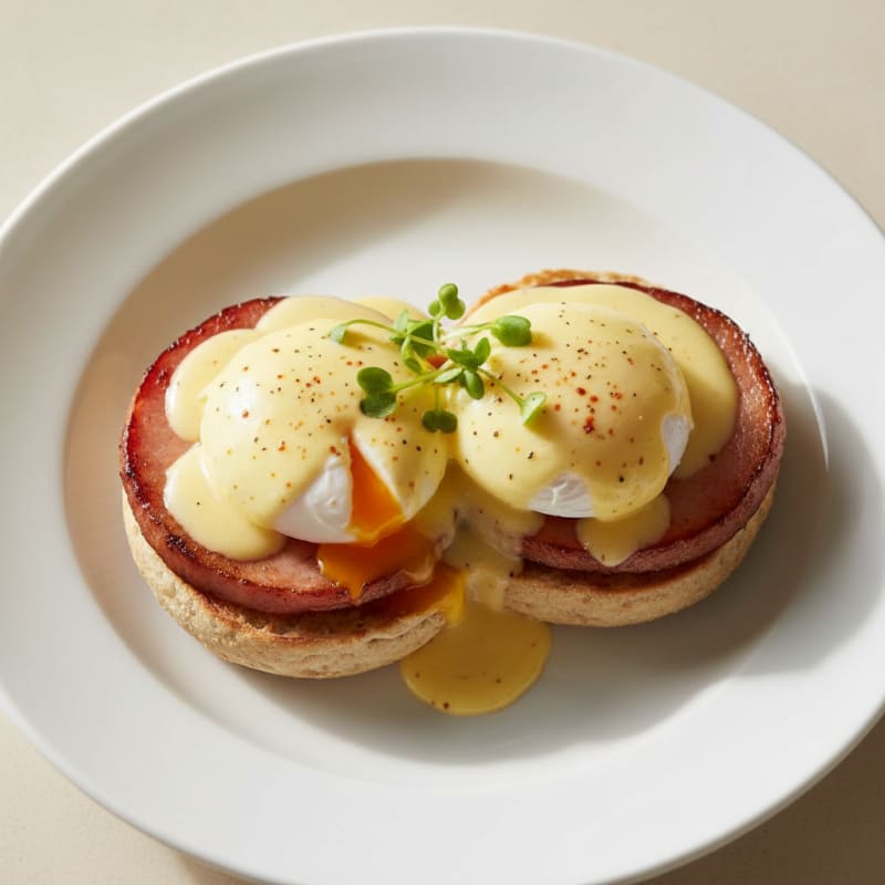Classic Eggs Benedict with Hollandaise