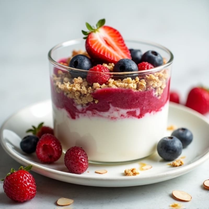 Protein-Packed Greek Yogurt Berry Parfait