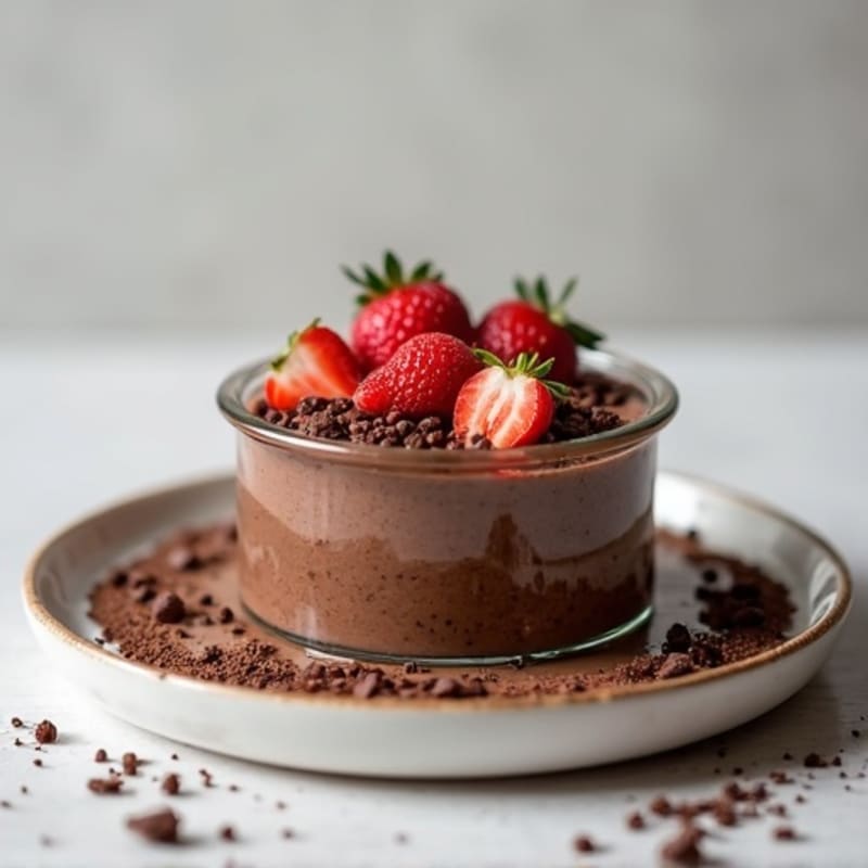 Chocolate Protein Chia Pudding