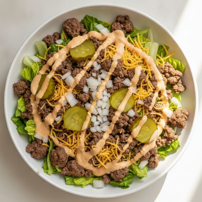 Big Mac Protein Bowl