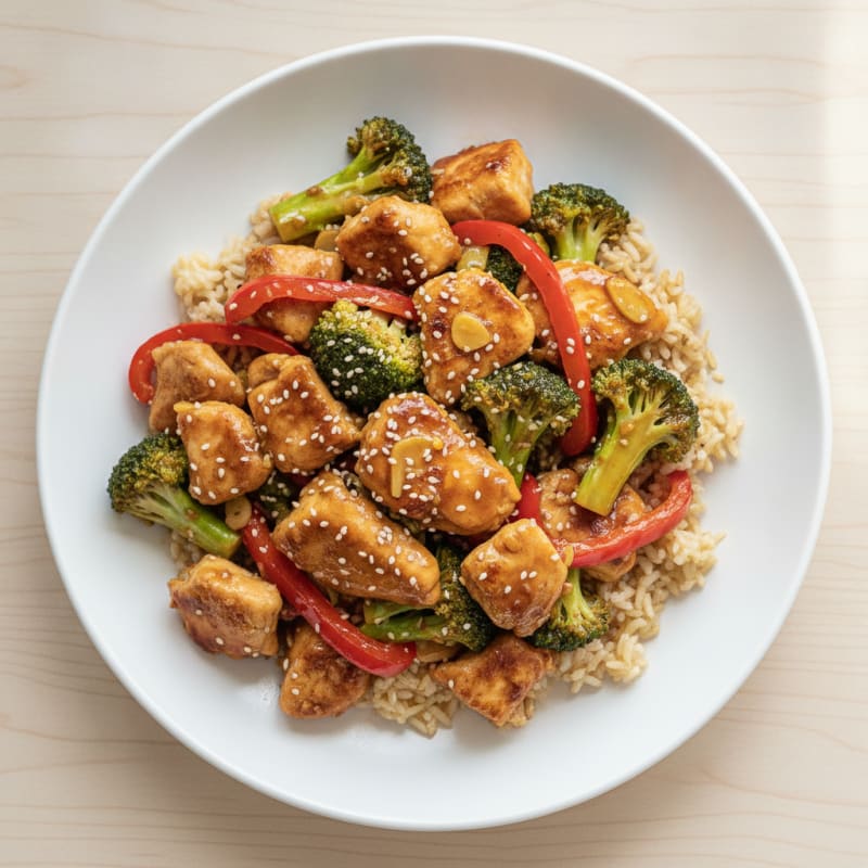 Teriyaki Chicken and Broccoli Stir-Fry