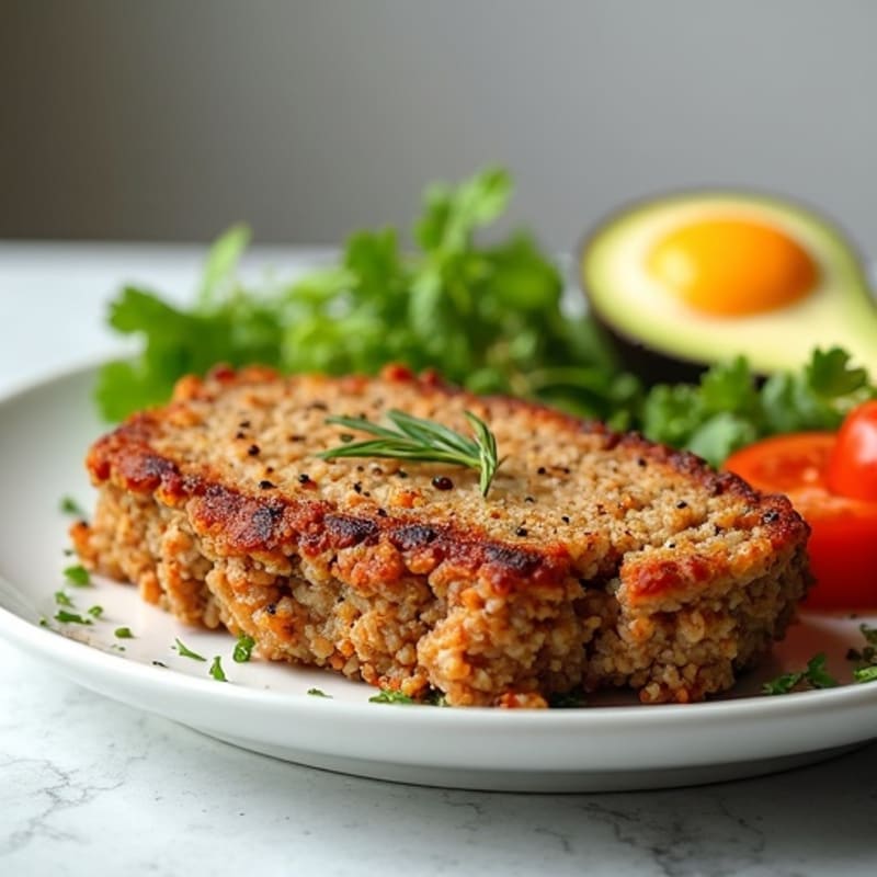 Herb-Seasoned Turkey Quinoa Meatloaf