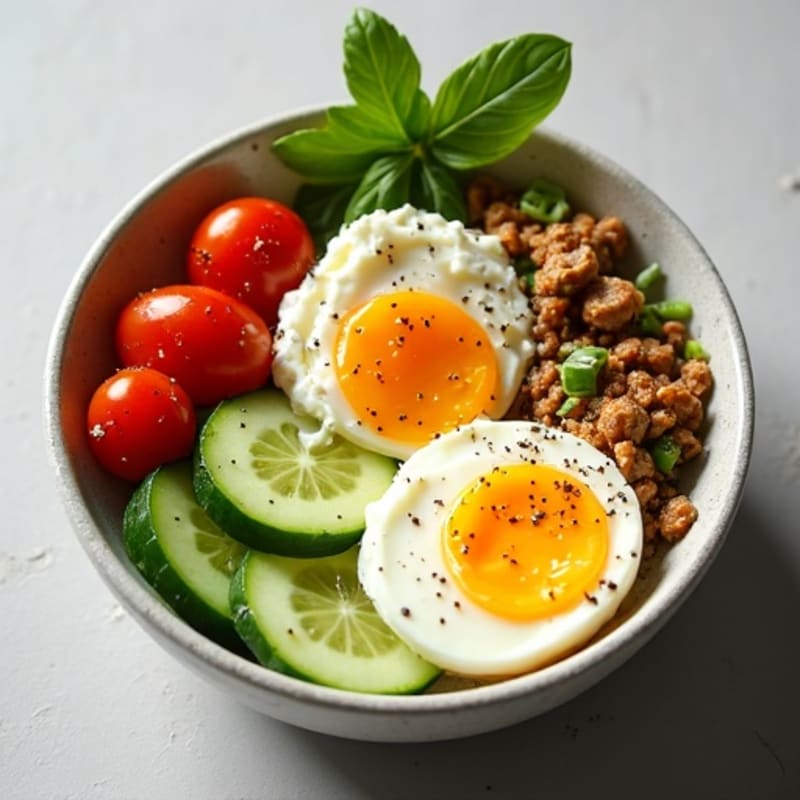 Protein-Packed Savory Cottage Cheese Bowl