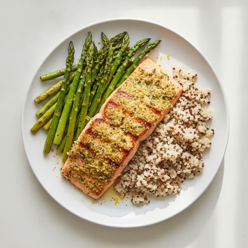 Lemon Herb Grilled Salmon