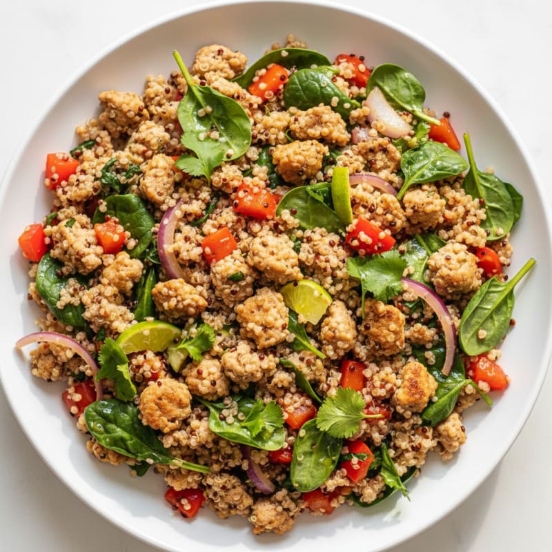 Zesty Turkey and Quinoa Skillet