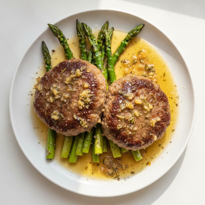 Pan-Seared Beef with Garlic Herb Butter