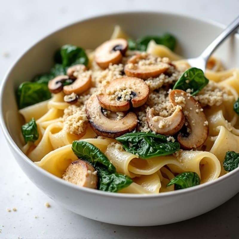 Creamy Truffle Mushroom Pasta