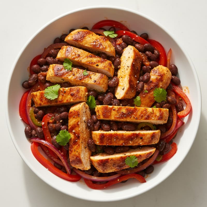 Smoky Chipotle Chicken and Black Bean Bowls