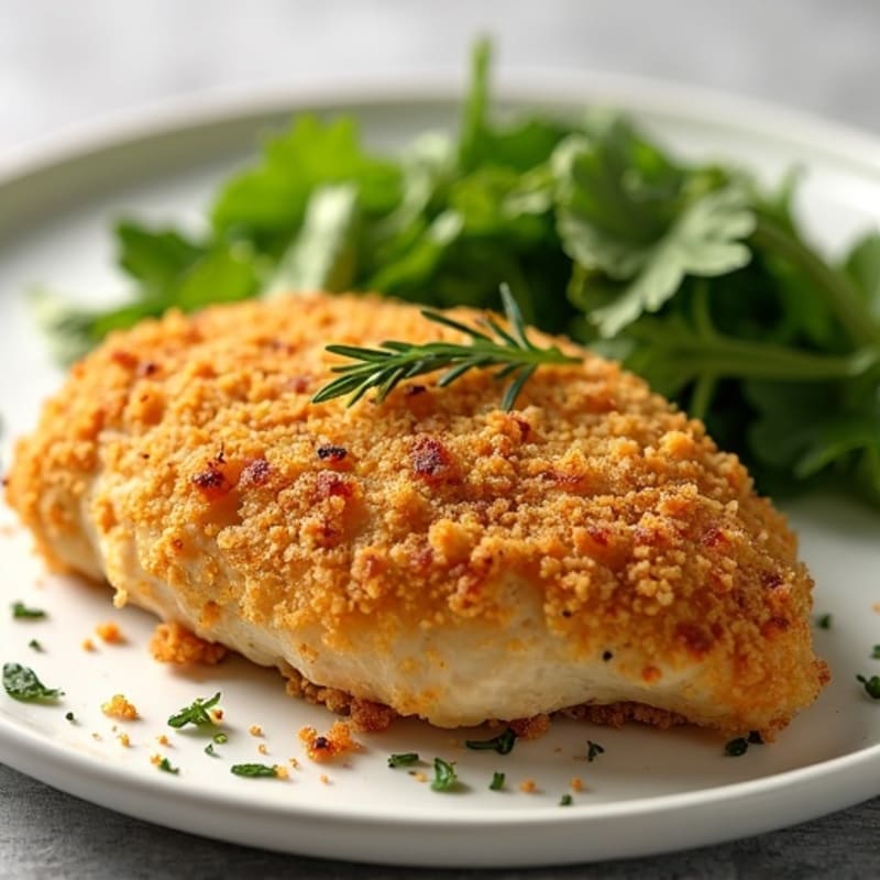 Crispy Baked Buttermilk Chicken with Herbs
