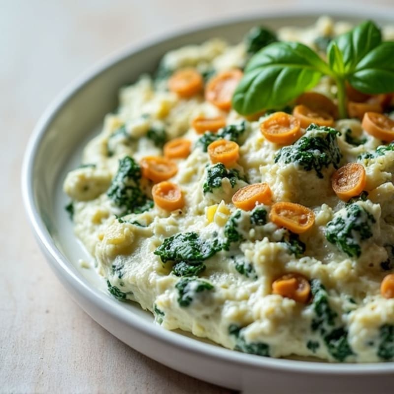 Creamy Greek Yogurt Spinach Artichoke Dip