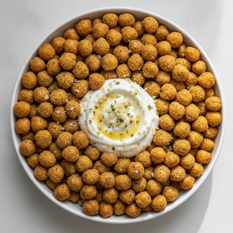 Savory Herb-Roasted Chickpea Snack