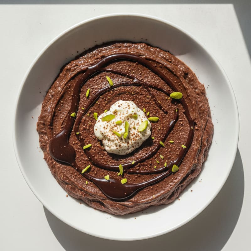 Silky Chocolate Protein Pudding
