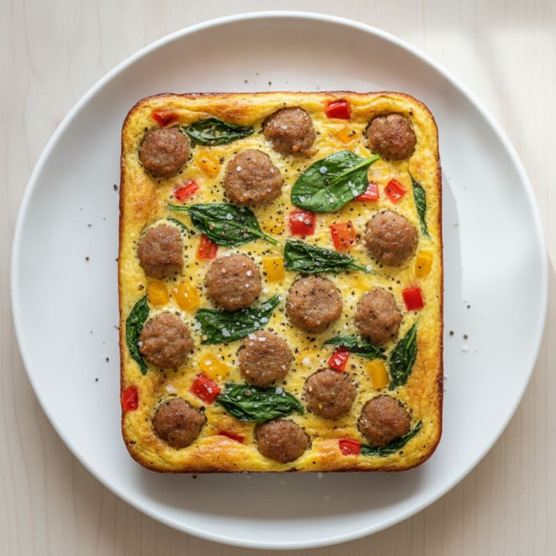Hearty Sausage and Egg Breakfast Bake