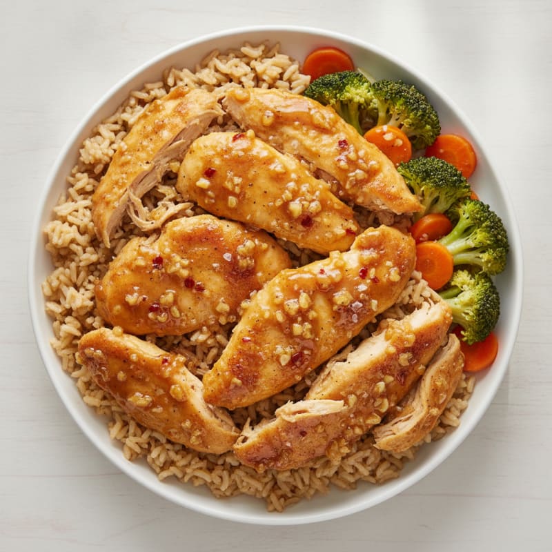 Slow Cooker Honey Garlic Chicken
