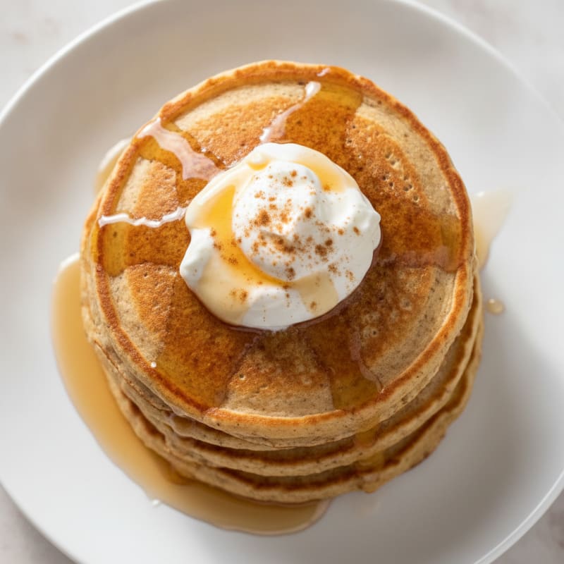 Fluffy Buttermilk-Style Protein Pancakes
