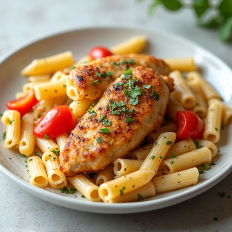 Creamy Cajun Chicken Pasta with Bell Peppers