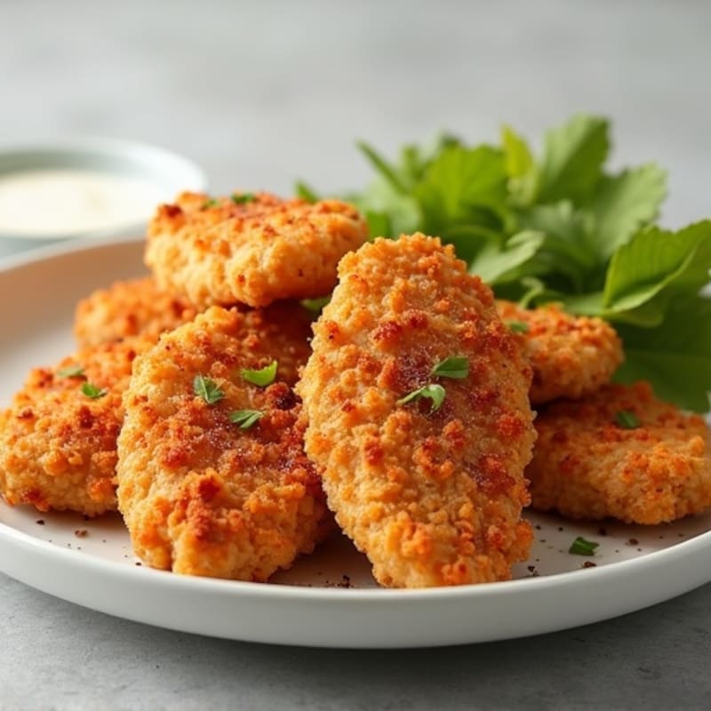 Crispy Buttermilk Air-Fried Chicken