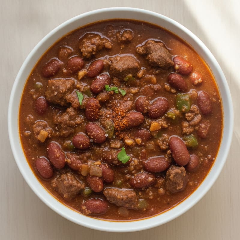 Slow Cooker Beef Chili