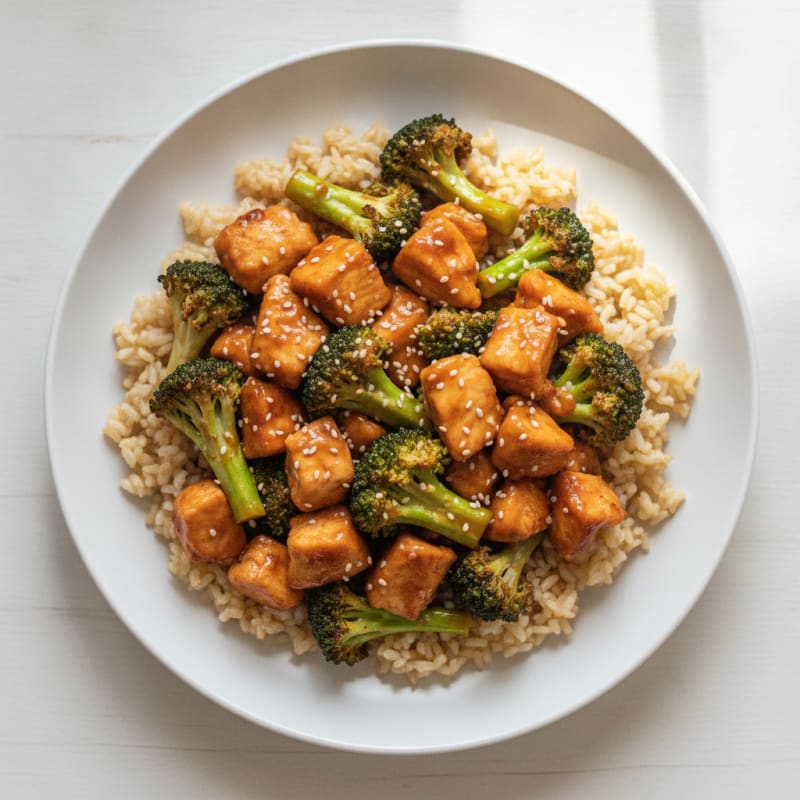 Teriyaki Chicken and Broccoli Stir-Fry