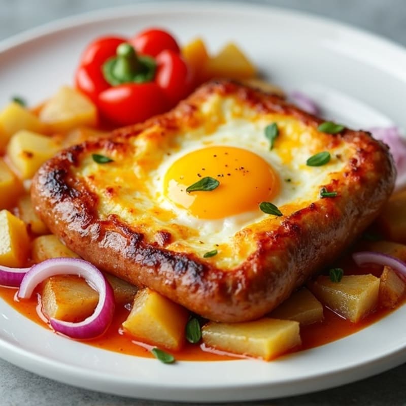 Savory Sausage and Roasted Potato Bake