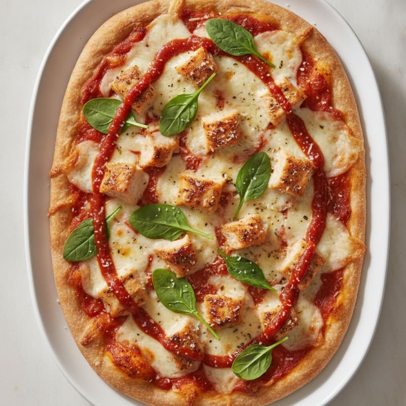 Sheet Pan Chicken Parmesan Pizza