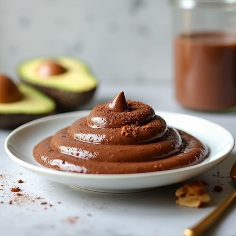 Silky Chocolate Protein Pudding