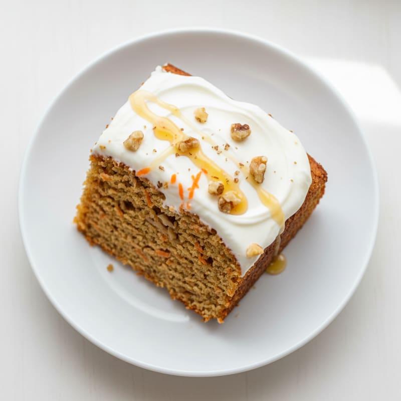 Golden Spiced Carrot Cake with Creamy Frosting