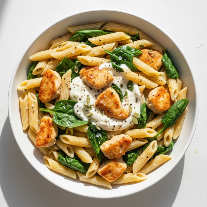 Creamy Lemon-Herb Chicken Pasta