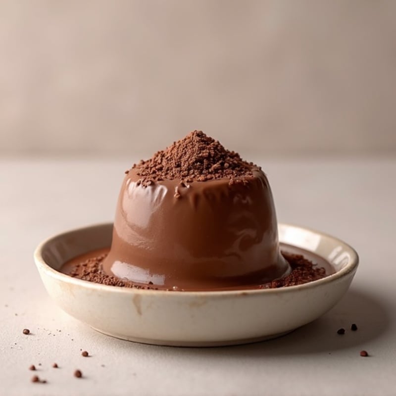 Silky Chocolate Protein Pudding with Greek Yogurt