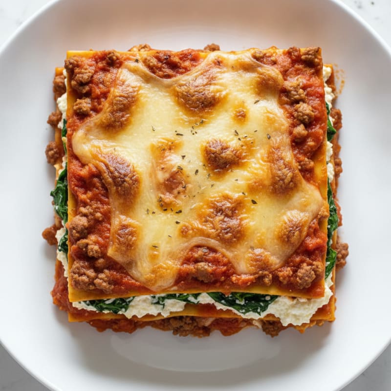 Classic Beef and Ricotta Lasagna Bake