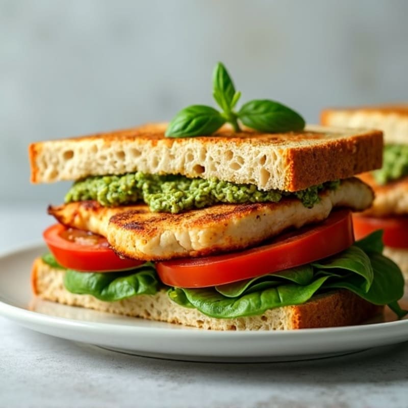 Fresh Pesto Chicken Sandwich