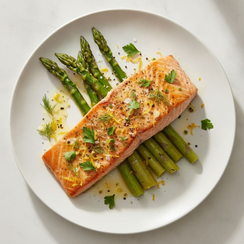 Lemon Herb Grilled Salmon
