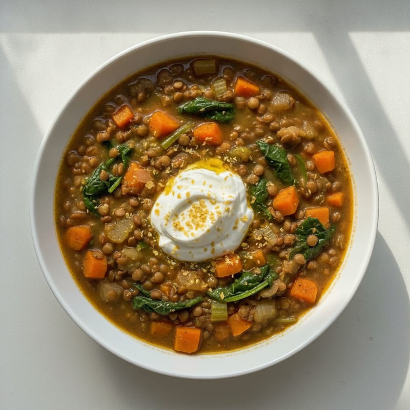Hearty Lentil and Vegetable Stew