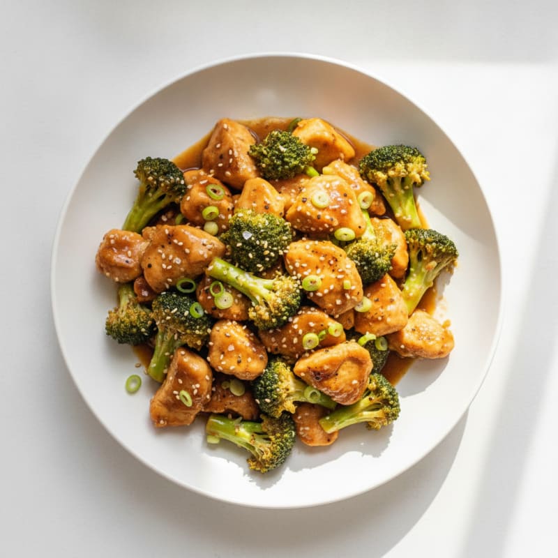 Teriyaki Chicken and Broccoli Stir-Fry