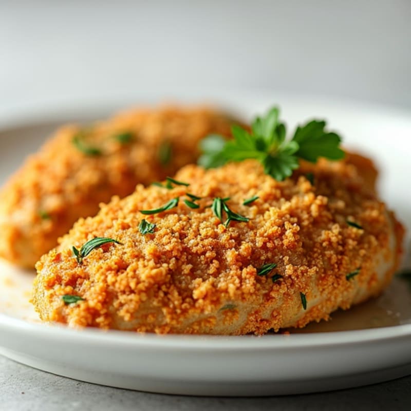 Crispy Herb Crusted Chicken