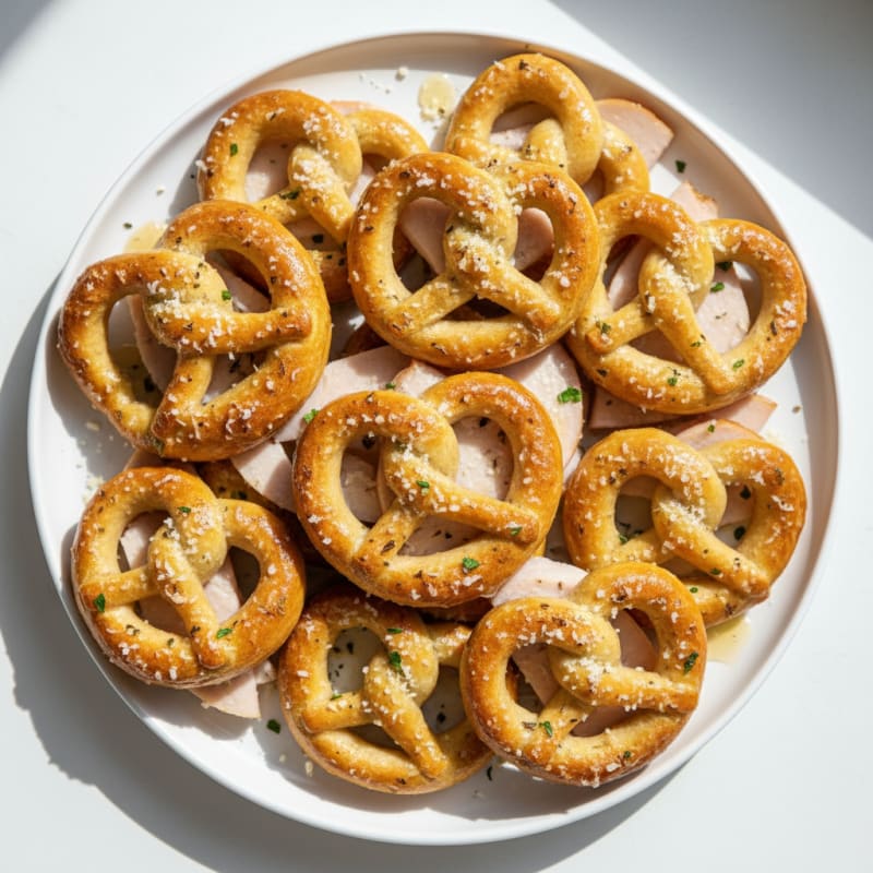 Garlic Parmesan Pretzel Bites
