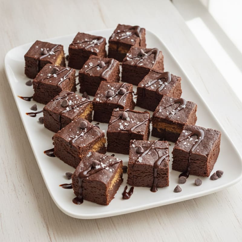 Dark Chocolate Protein Fudge Bars