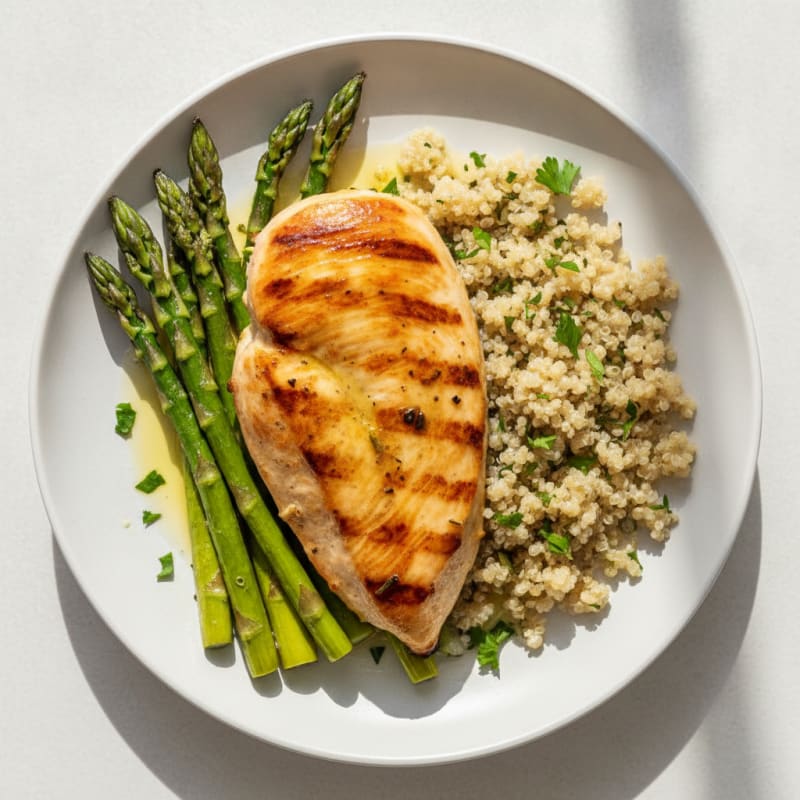 Grilled Chicken with Lemon-Herb Marinade