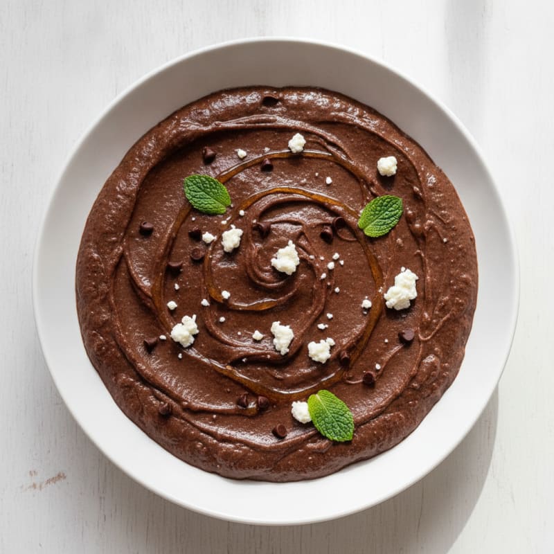 Cottage Cheese and Chocolate Protein Pudding