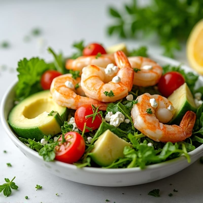 Fresh Lemon Herb Shrimp Salad