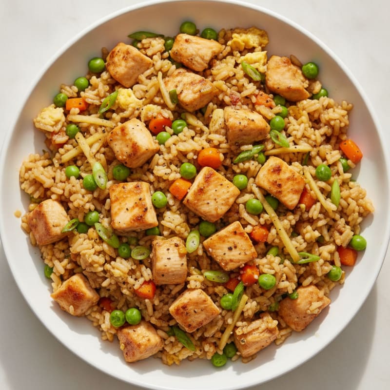 Clean Chicken and Egg Fried Rice