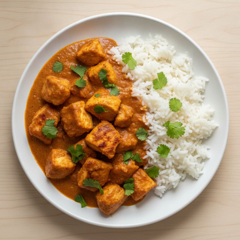 Chicken Tikka Masala with Basmati Rice
